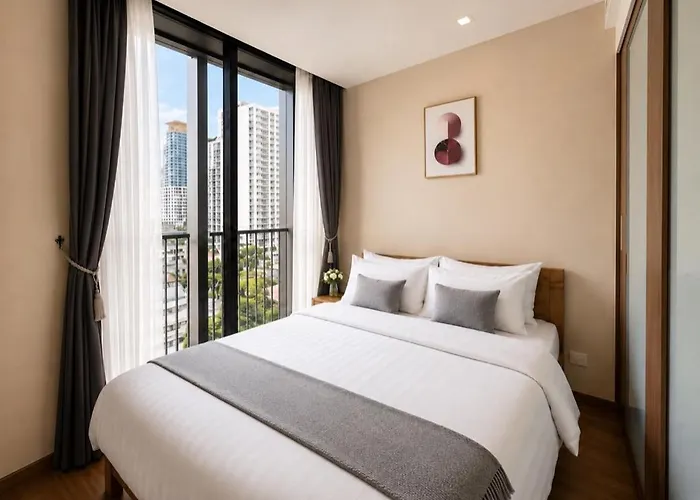 6minbts Private 2br+bath Balconies Wifi1gb Parking *